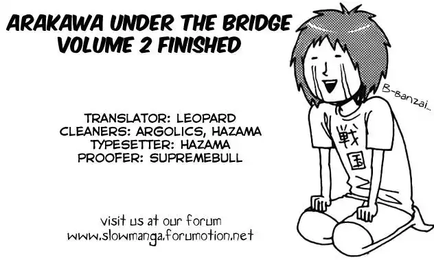 Arakawa Under the Bridge Chapter 47 20